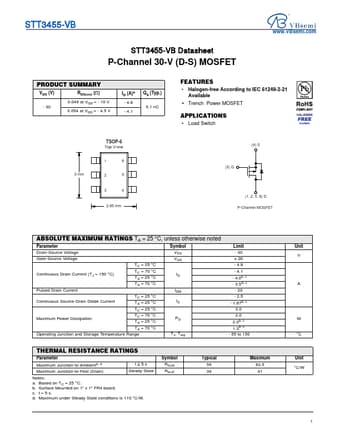  Datasheet Preview Page 1