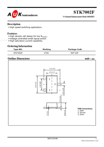  Datasheet Preview Page 1