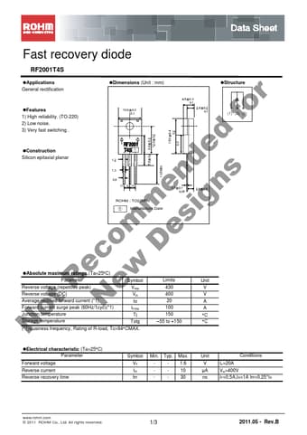  Datasheet Preview Page 1