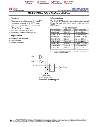  Datasheet Preview Page 1