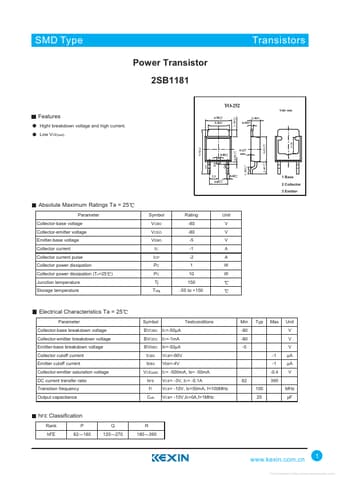  Datasheet Preview Page 1