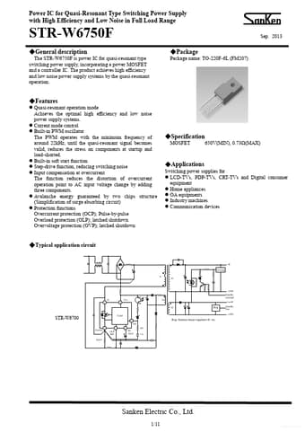  Datasheet Preview Page 1