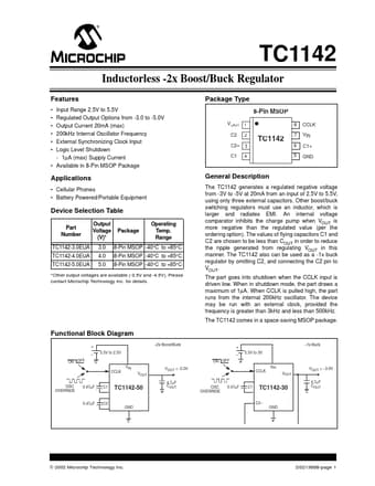  Datasheet Preview Page 1