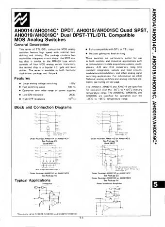  Datasheet Preview Page 1