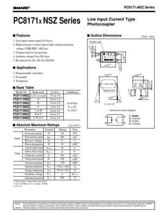  Datasheet Preview Page 1