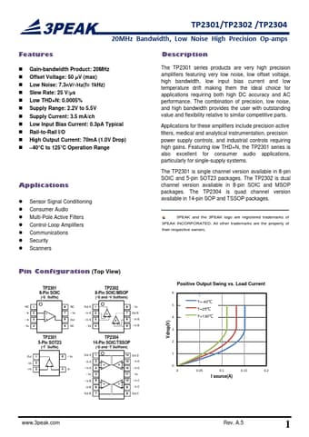  Datasheet Preview Page 1