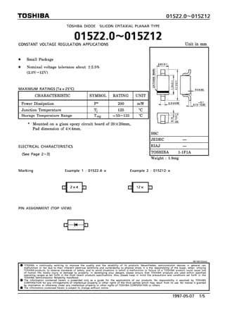 Datasheet Preview Page 1