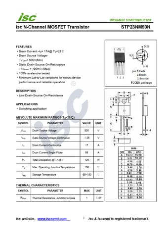  Datasheet Preview Page 1