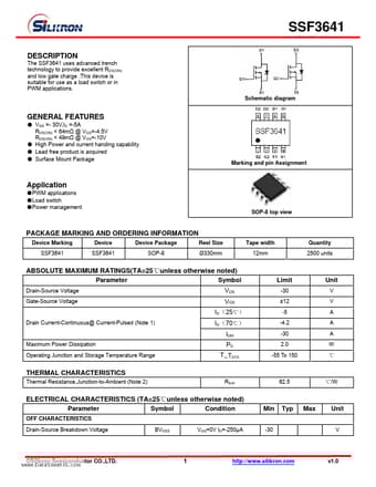  Datasheet Preview Page 1