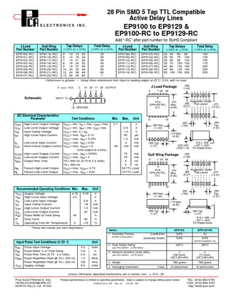  Datasheet Preview Page 1