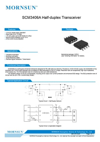  Datasheet Preview Page 1