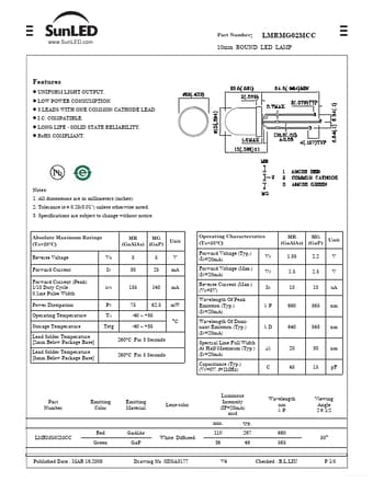  Datasheet Preview Page 1
