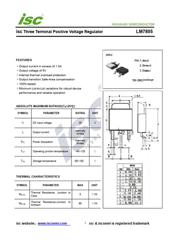  Datasheet Preview Page 1