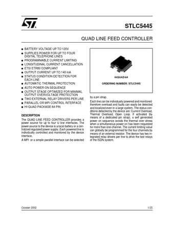  Datasheet Preview Page 1