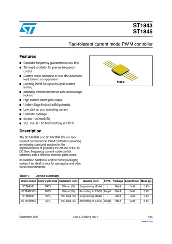  Datasheet Preview Page 1