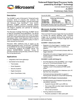  Datasheet Preview Page 1