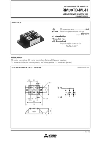  Datasheet Preview Page 1