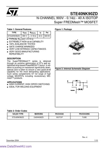  Datasheet Preview Page 1