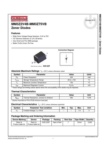  Datasheet Preview Page 1