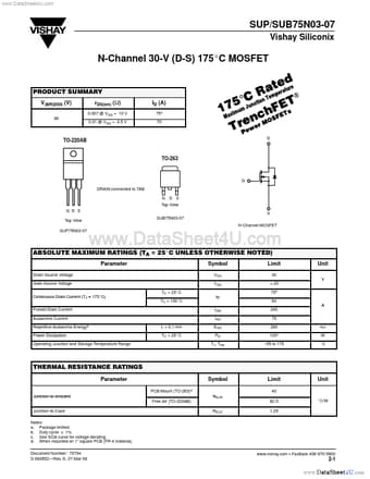  Datasheet Preview Page 1