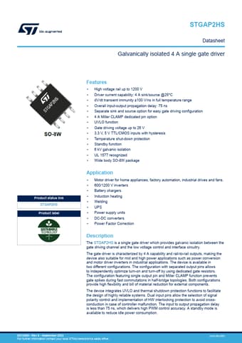 Datasheet Preview Page 1