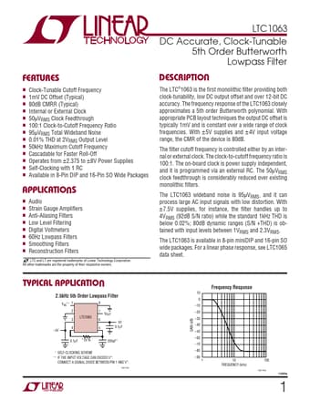 Datasheet Preview Page 1