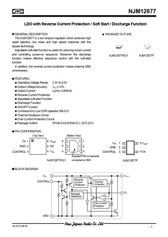  Datasheet Preview Page 1