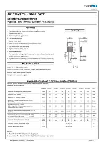 Datasheet Preview Page 1