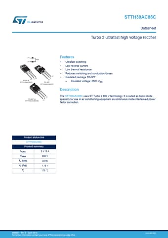  Datasheet Preview Page 1