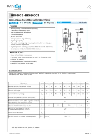  Datasheet Preview Page 1