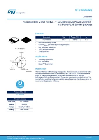  Datasheet Preview Page 1
