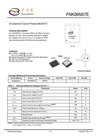  Datasheet Preview Page 1