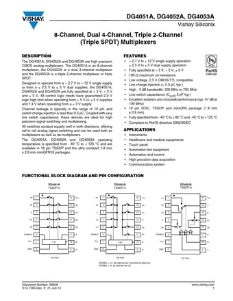  Datasheet Preview Page 1