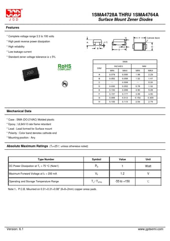 Datasheet Preview Page 1
