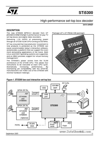  Datasheet Preview Page 1