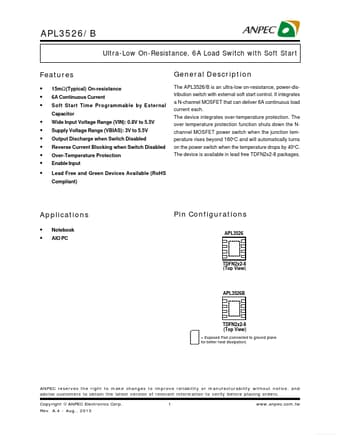  Datasheet Preview Page 1
