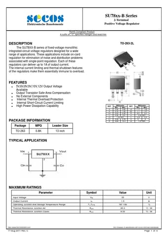  Datasheet Preview Page 1