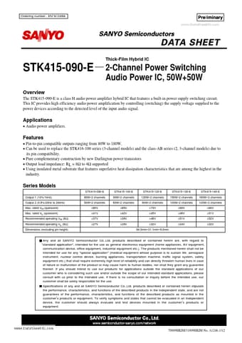  Datasheet Preview Page 1