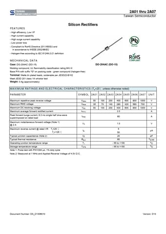  Datasheet Preview Page 1