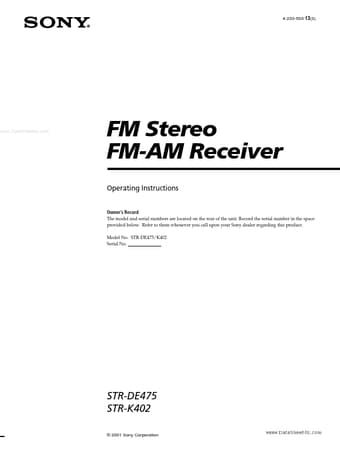  Datasheet Preview Page 1