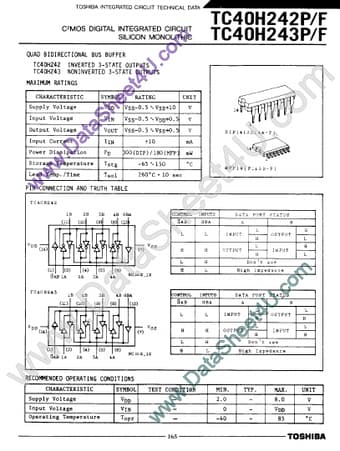  Datasheet Preview Page 1