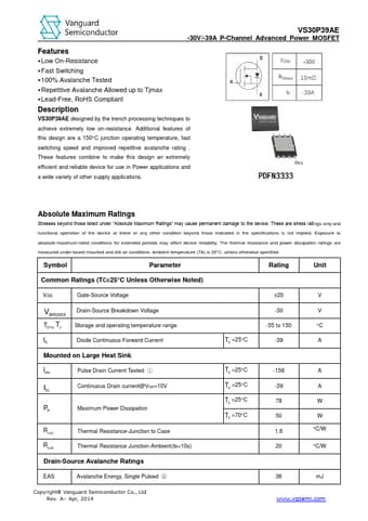  Datasheet Preview Page 1
