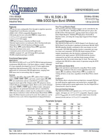  Datasheet Preview Page 1