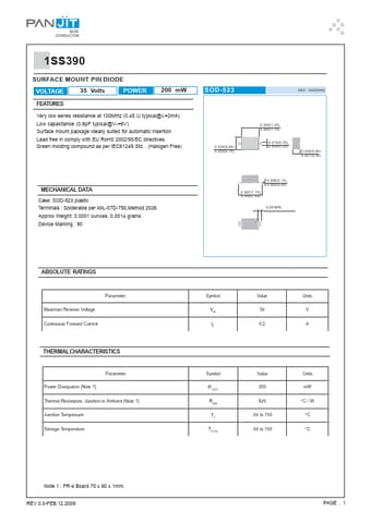  Datasheet Preview Page 1