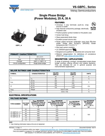  Datasheet Preview Page 1