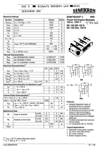  Datasheet Preview Page 1