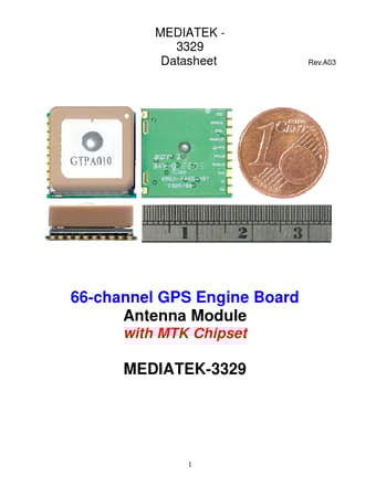  Datasheet Preview Page 1
