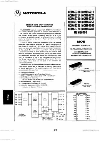  Datasheet Preview Page 1