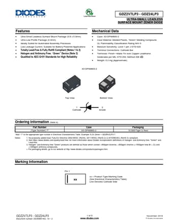  Datasheet Preview Page 1