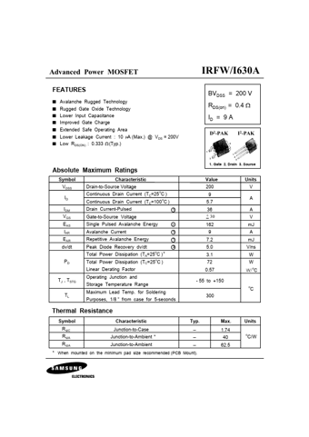  Datasheet Preview Page 1